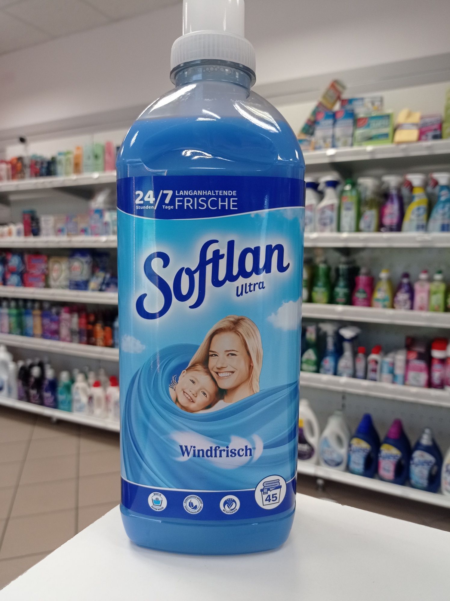 Płyn do płukania Softlan z Niemiec niemiecki