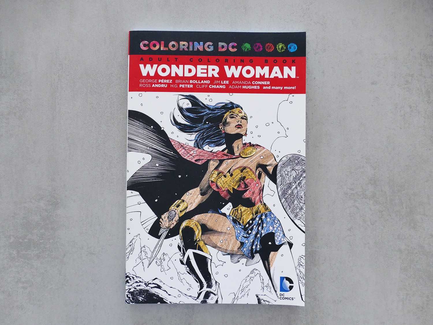 DC Wonder Woman - Livro para Colorir