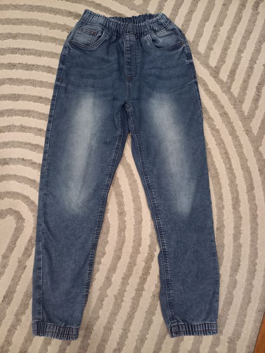 Jeansy chłopięce  jogery 164 cm
