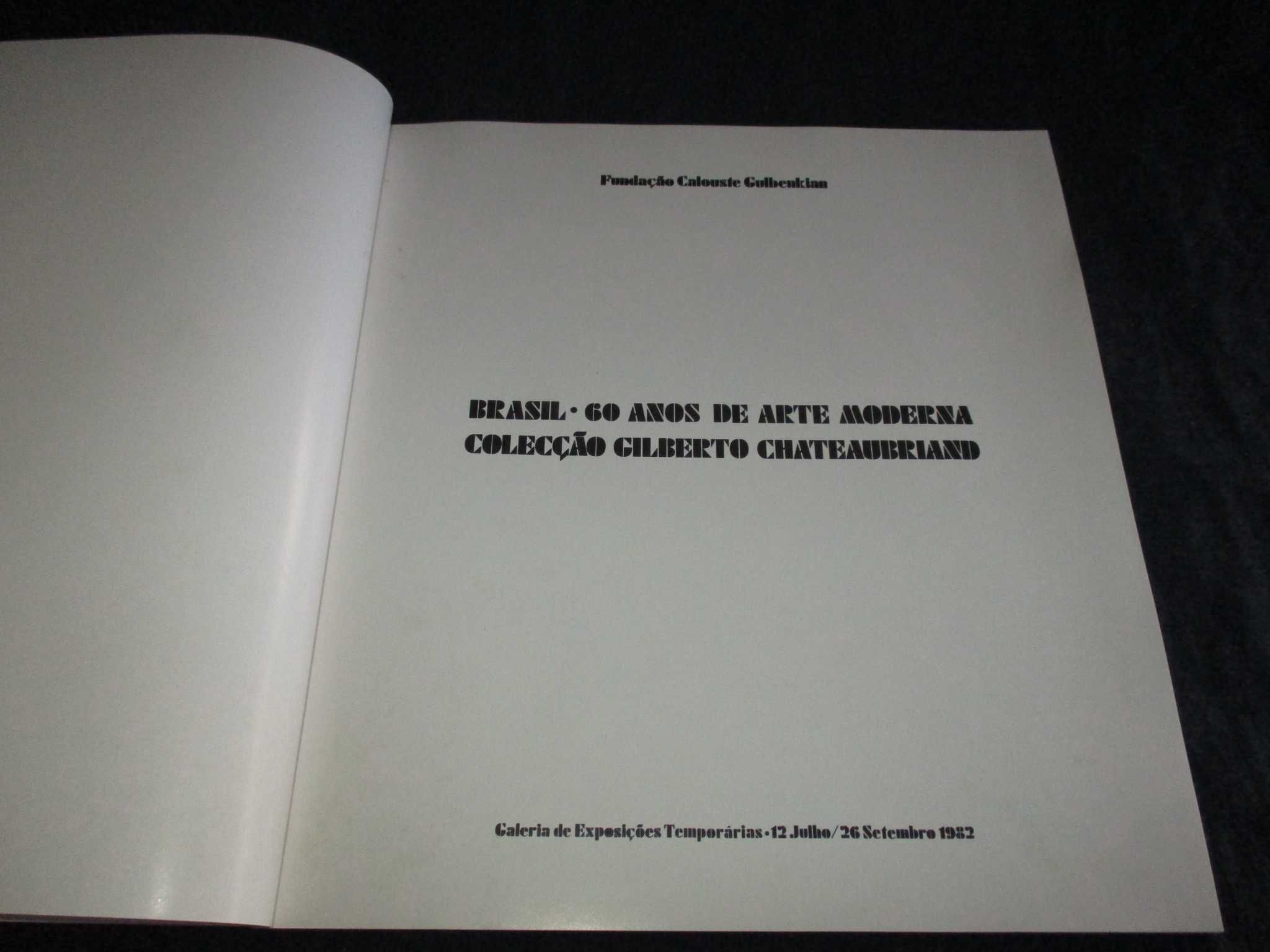 Livro Brasil 60 Anos de Arte Moderna Colecção Gilberto Chateaubriand