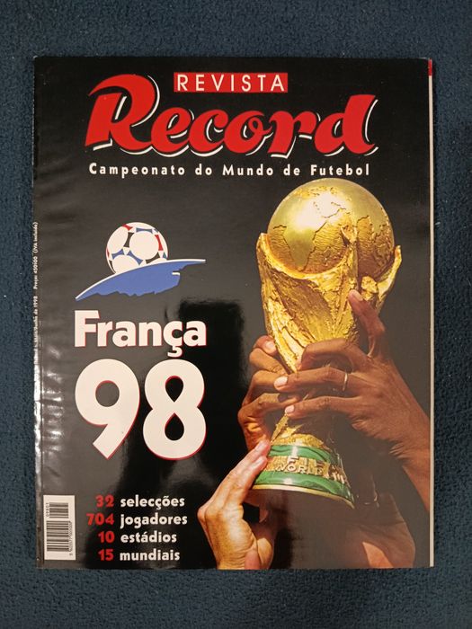 8 Revistas RECORD ( especial ) Anos 90 - Futebol