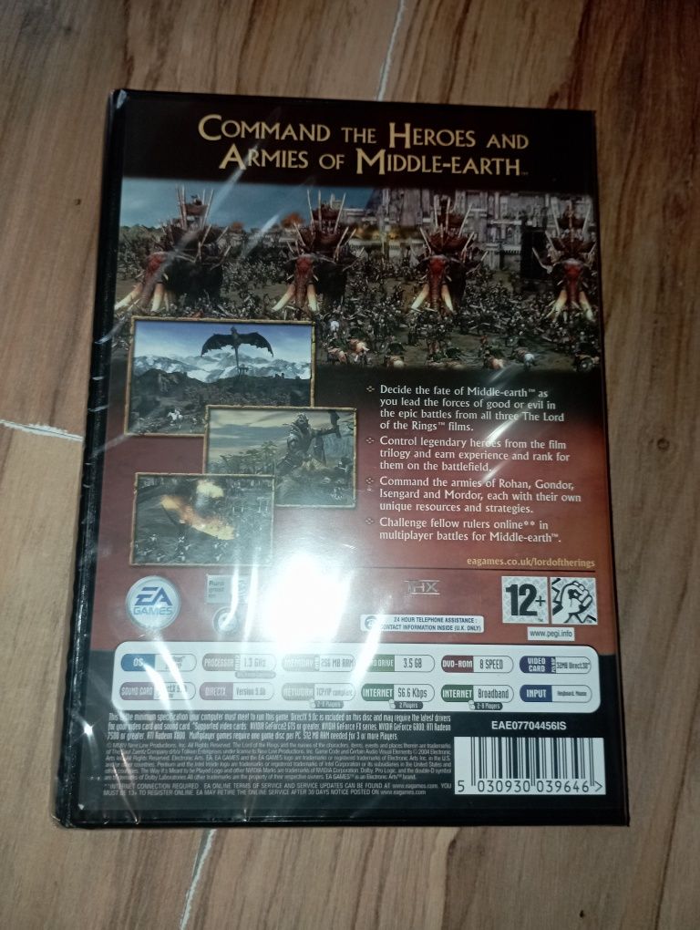Władca Pierścieni - Bitwa o Śródziemie. PC ANG NOWA FOLIA.