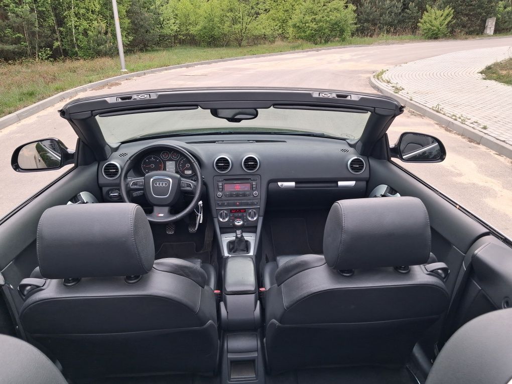 Audi A3 Cabrio Lift S-Line!!!BI-Xenon!!!Led!!!Pdc!!!Zarejestrowane!!!
