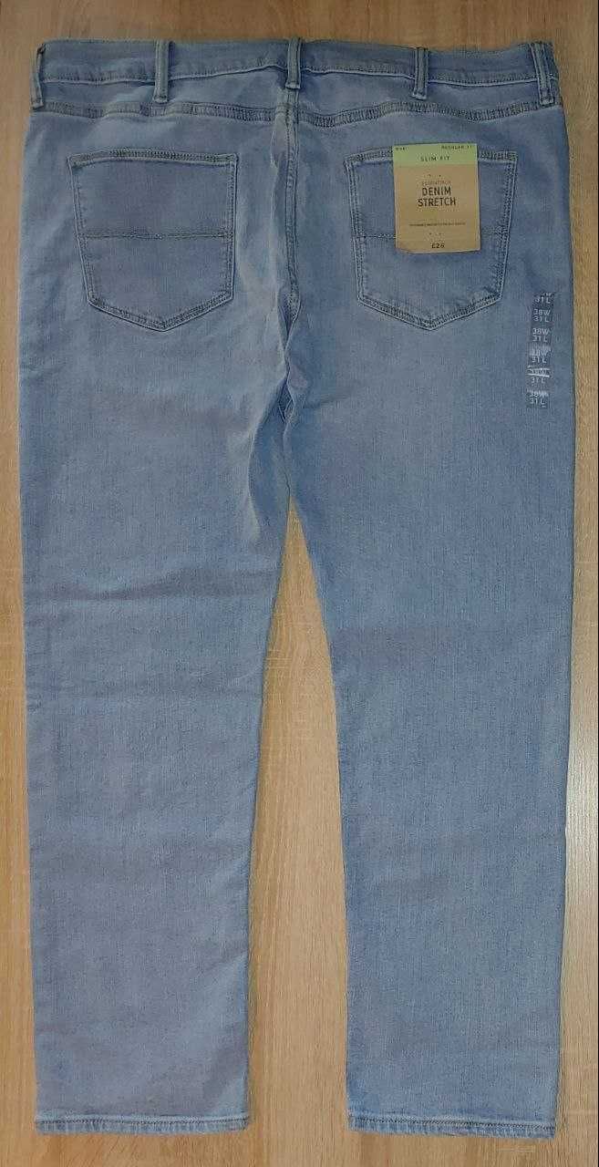 Джинсы мужские Marks & Spencer Slim Fit Stretch Jeans, р. W38, L31.