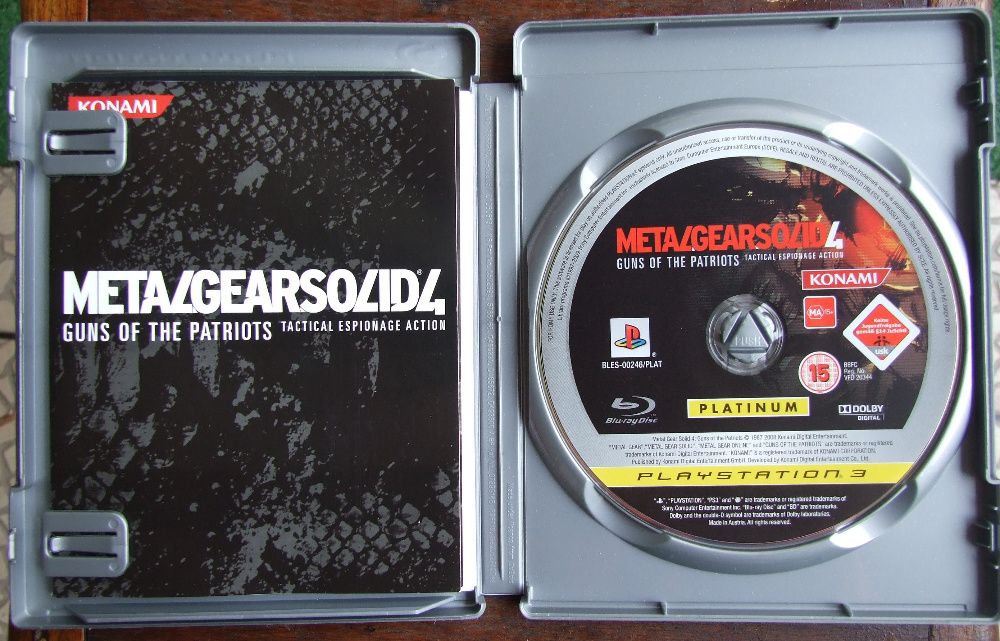 PS3 - Metal Gear Solid 4 : Guns of the Patriots