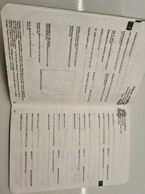 Paszport Bezpieczeństwa SCC Personal Safety Logbook Książeczka Książka