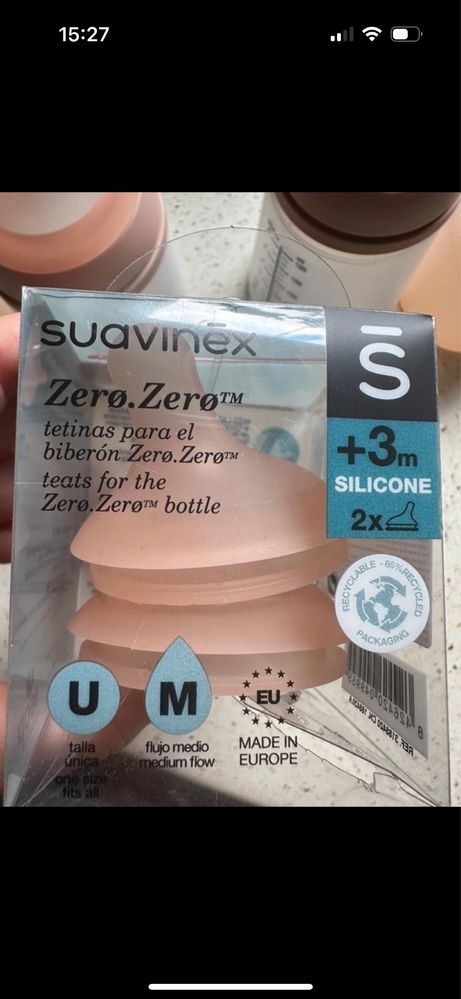 Suavinex 2 butelki zero zero