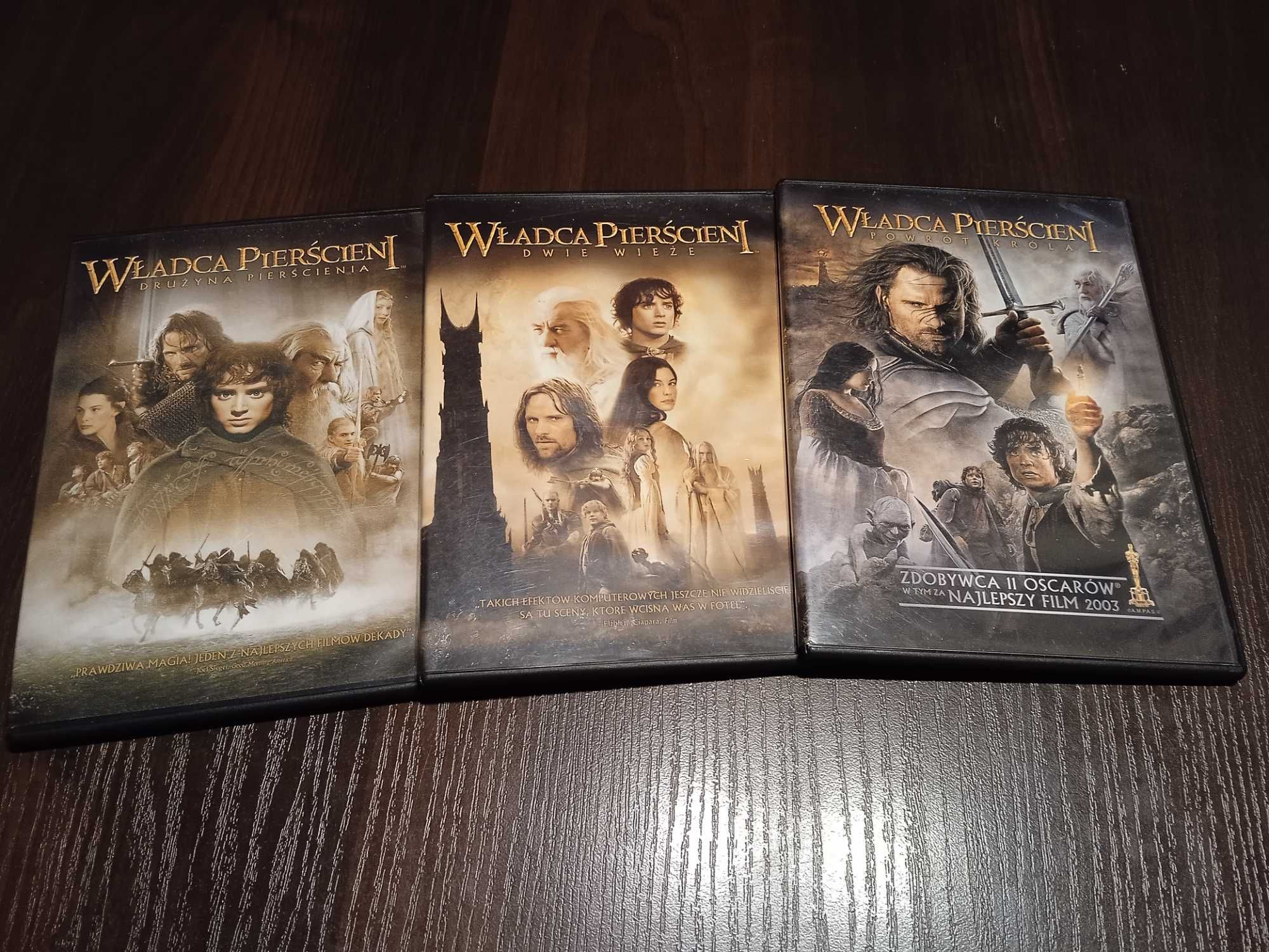 Władca Pierścieni: TRYLOGIA DVD PL