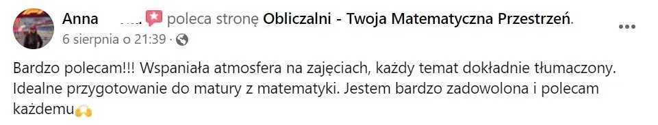 Korepetycje matematyka | doświadczony nauczyciel