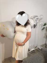 Sukienka ciążowa na baby shower lub ślub