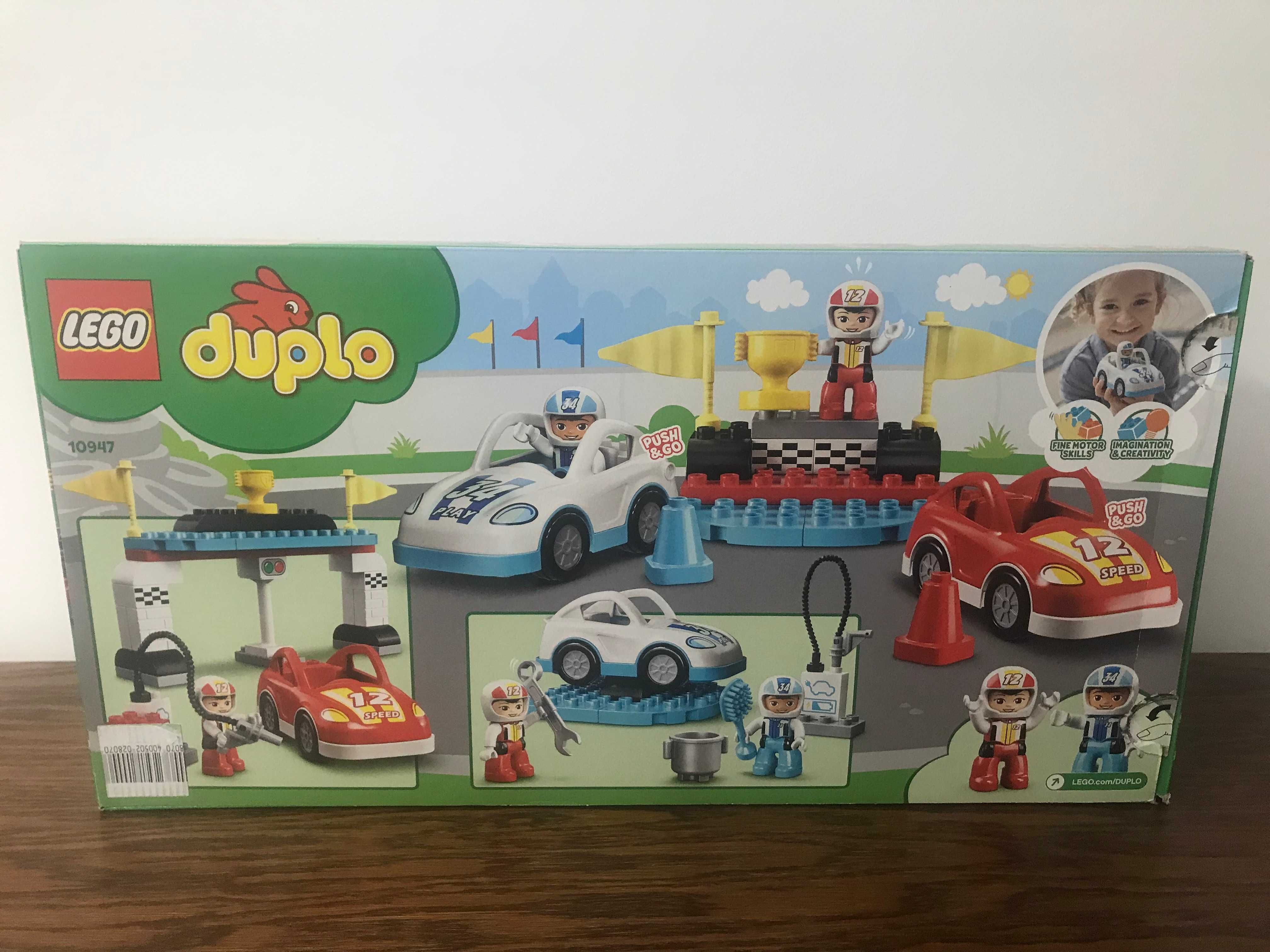 lego duplo 10947 race cars puste pudełko
