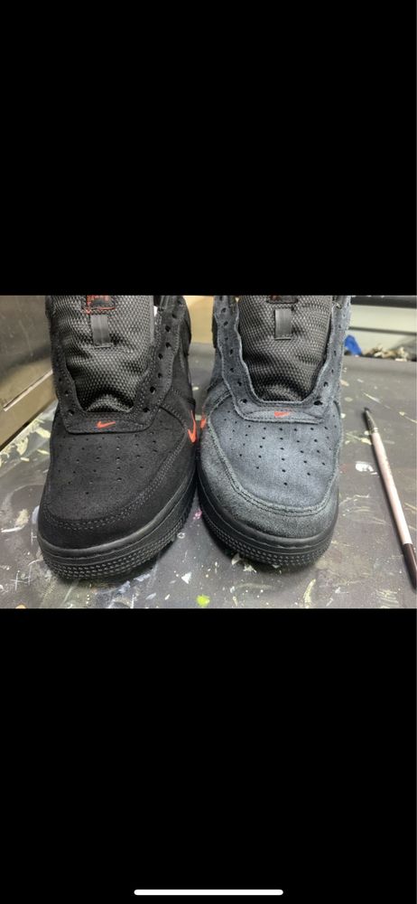 Професійна чистка та реставрація взуття nike new balance premiata