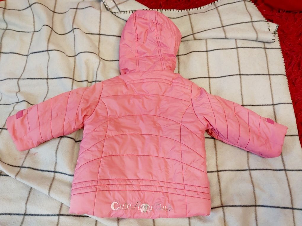 Różowa kurtka rozmiar 80 firmy Ino Girl