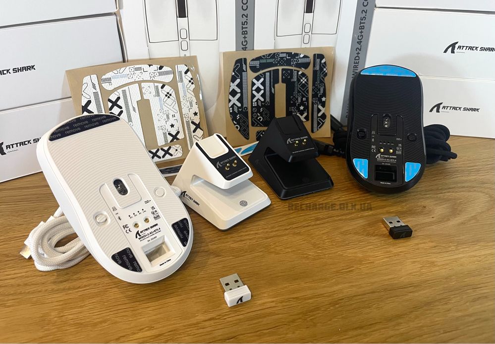 НОВІ Мишки Attack Shark X6 PAW3395 Wireless | ІГРОВА МИШКА