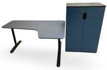 Mesa Secretária e Armário Escritório