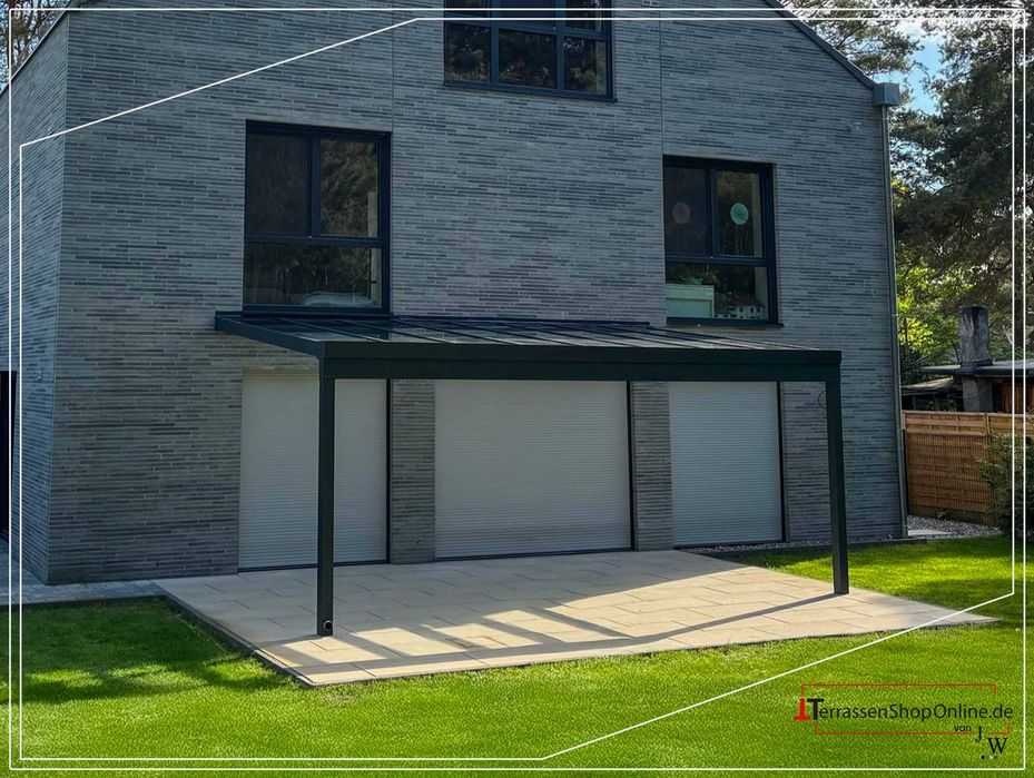 Aluminiowy Dach Tarasu Wiata 7x4m Oszklony PREMIUM