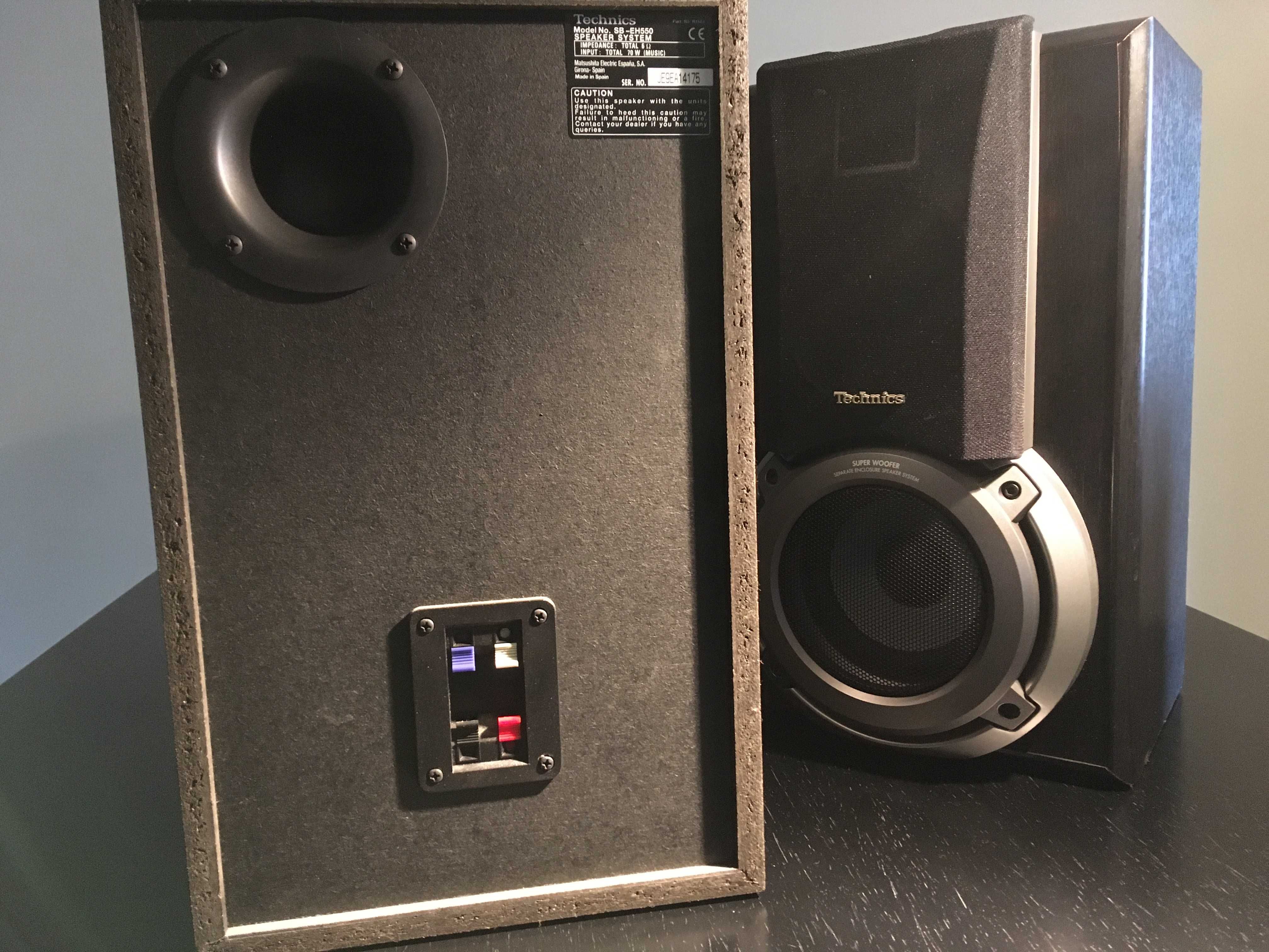 Colunas Hi Fi Technics