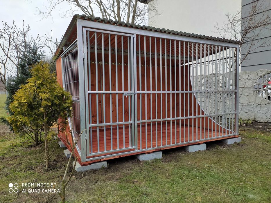Kojec dla psa nowoczesny 3x2 2x2 4x2 ocynkowany ogniowo PREMIUM