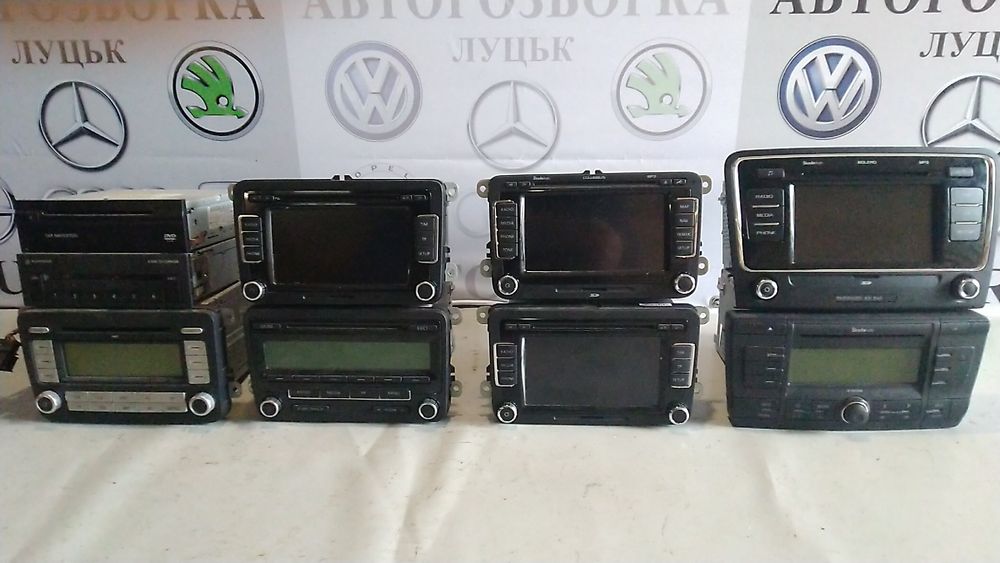 Магнитола навигация Volkswagen, Skoda Европа