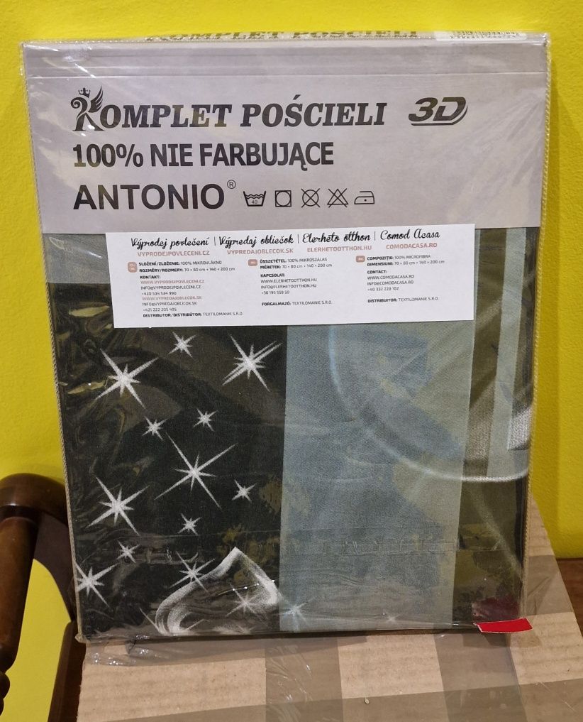 Pościel satynowa Tik Tok 140x200