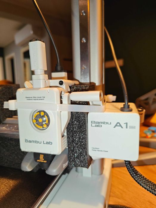 Bambu lab A1 mini + AMS używana niespełna 1rok