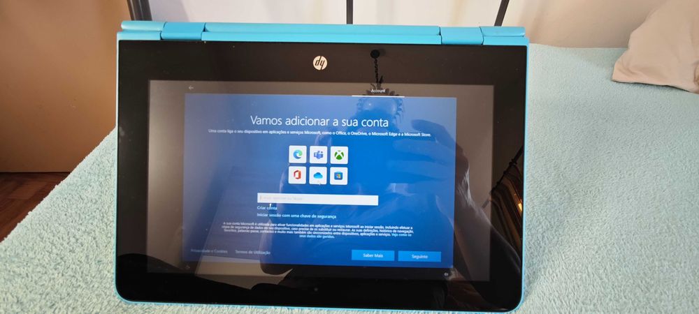 Portátil HP Intel Celeron Azul