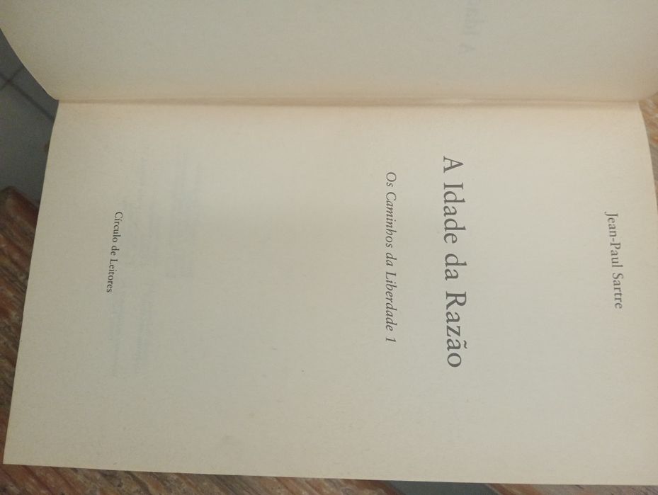 A idade da razão Jean Paul Sartre