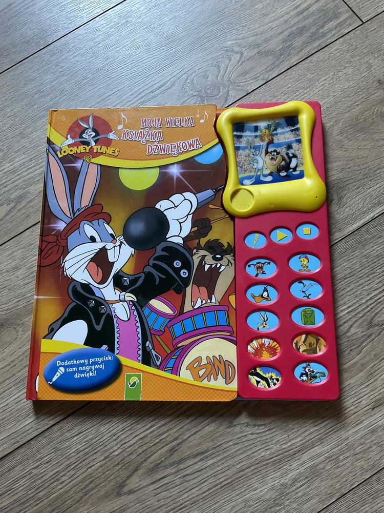 Duża Książka Dźwiękowa Looney Tunes Królik Bugs