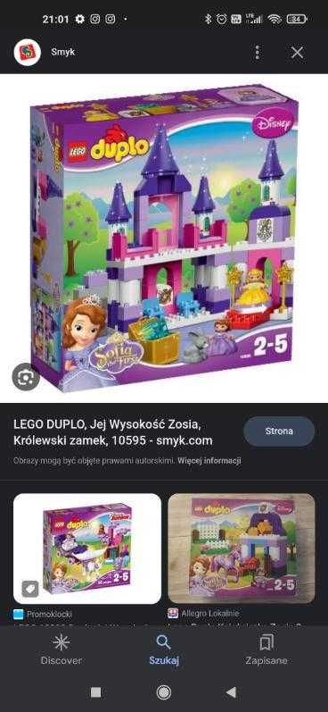 Klocki lego duplo