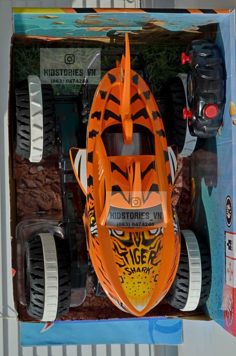 30 см Monster Trucks RC Акула Hot Wheels Tiger Shark на дистанційному