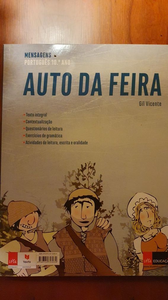 Caderno de Atividades Português 10.° ano/Auto da Barca do Inferno. 
Cé