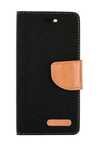 Etui Canvas Book LG K5 Black/Brown