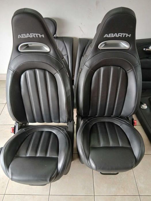 Fiat 500 Lift  fotele kanapy abarth