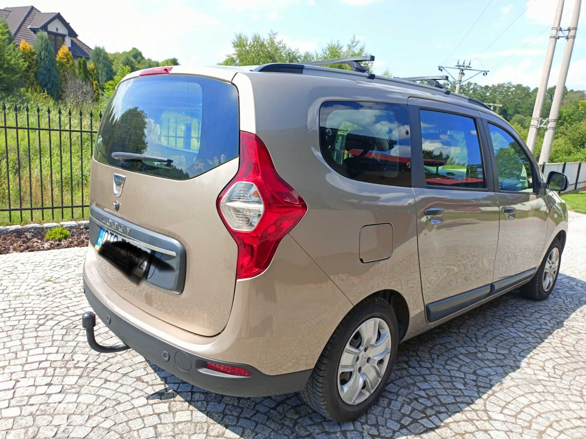 Dacia Lodgy 1.6 Ben, 107Km, polski salon, 1 właściciel, niski przebieg