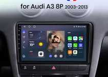 Radio Nawigacja Android 13 Carplay Audi A3 P8