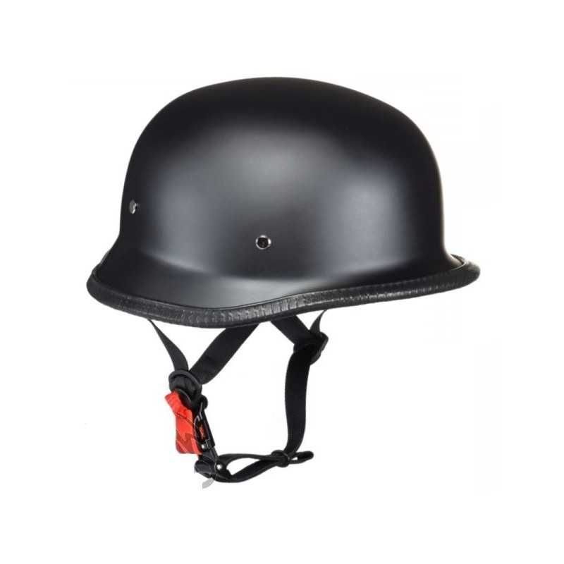 Capacete aberto Estilo Alemão Com Homologação (tamanho L e xl preto