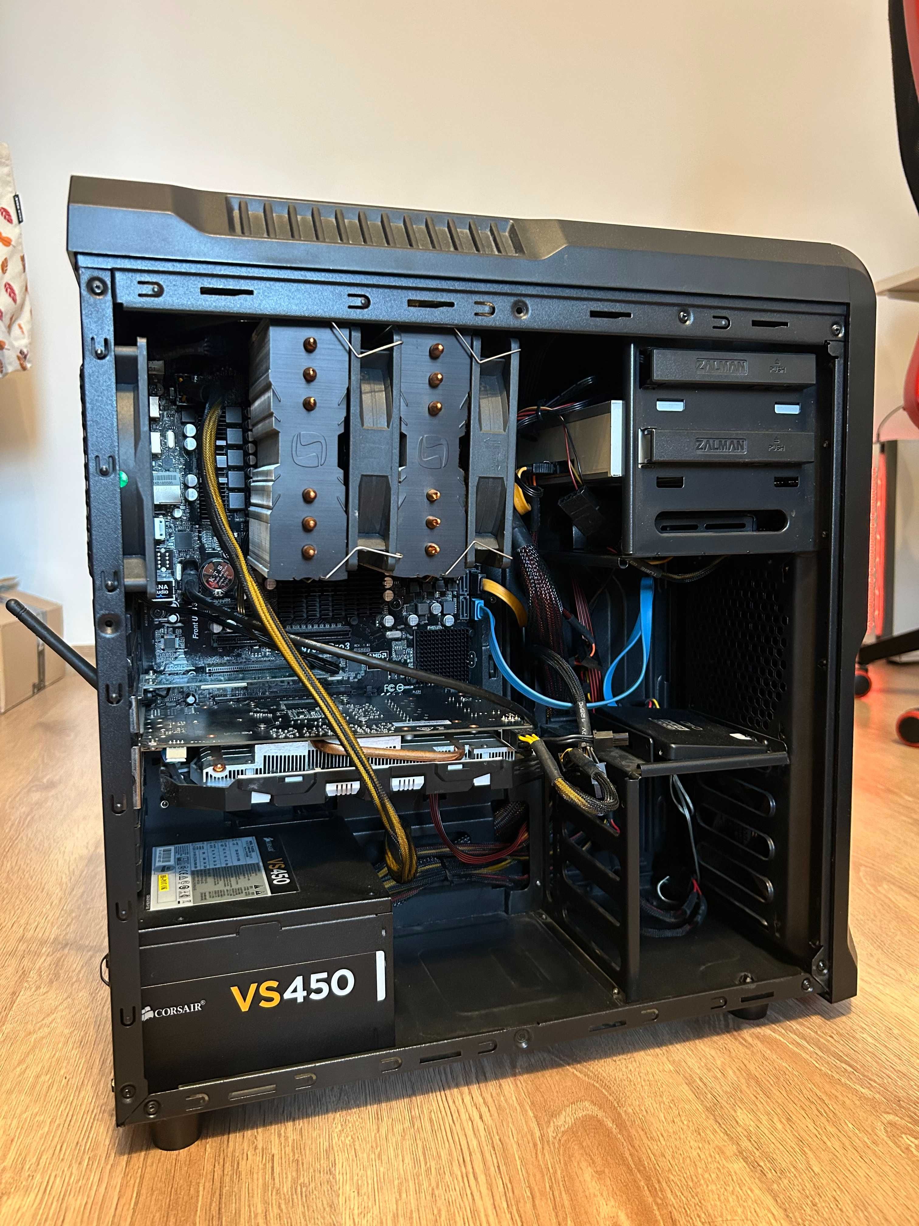 Komputer PC AMD FX-6300/MSI GeForce GTX 1060 3GB OC/HyperX DDR3 8GB