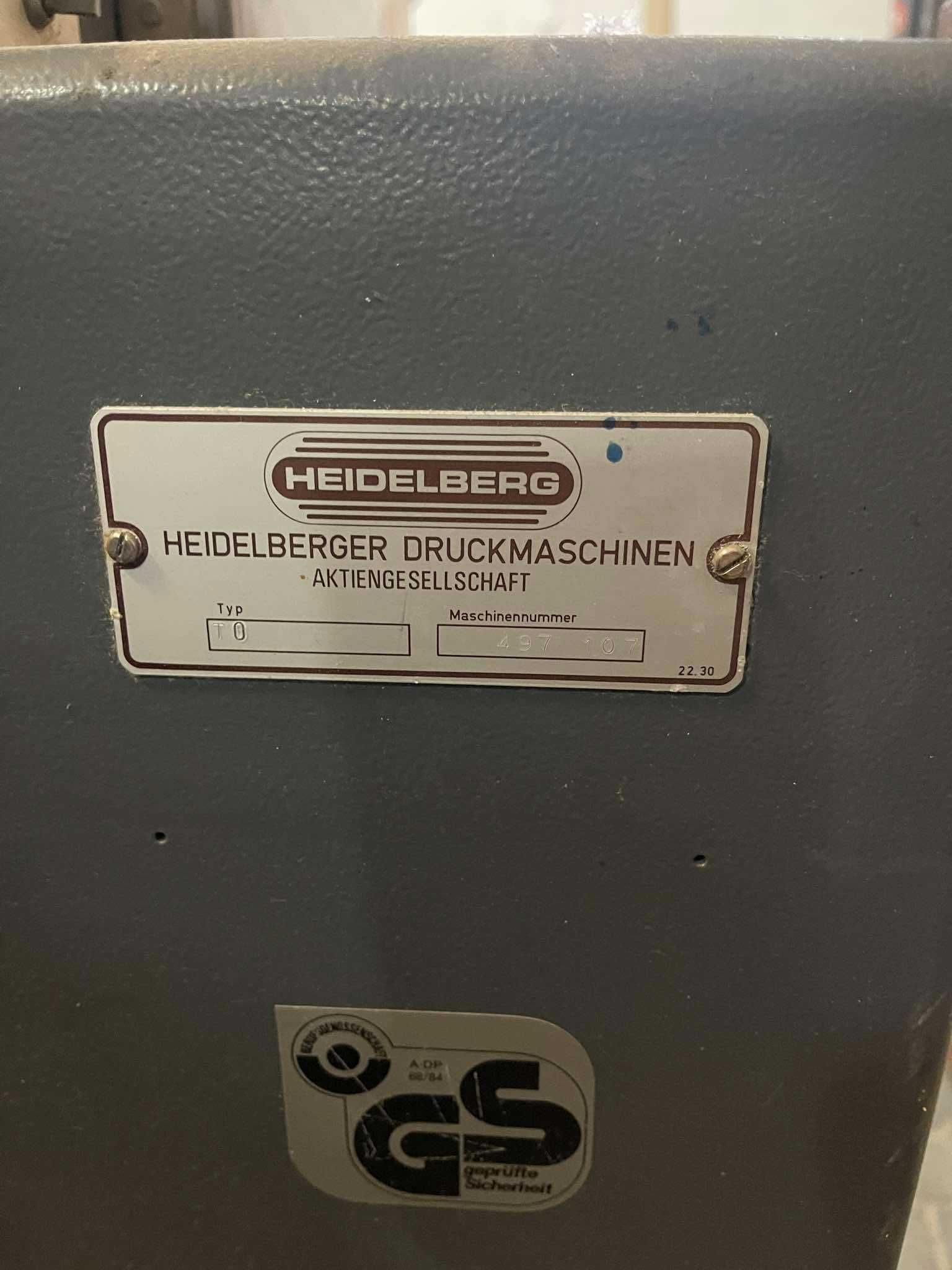 Maszyna drukująca Heidelberg t-offset