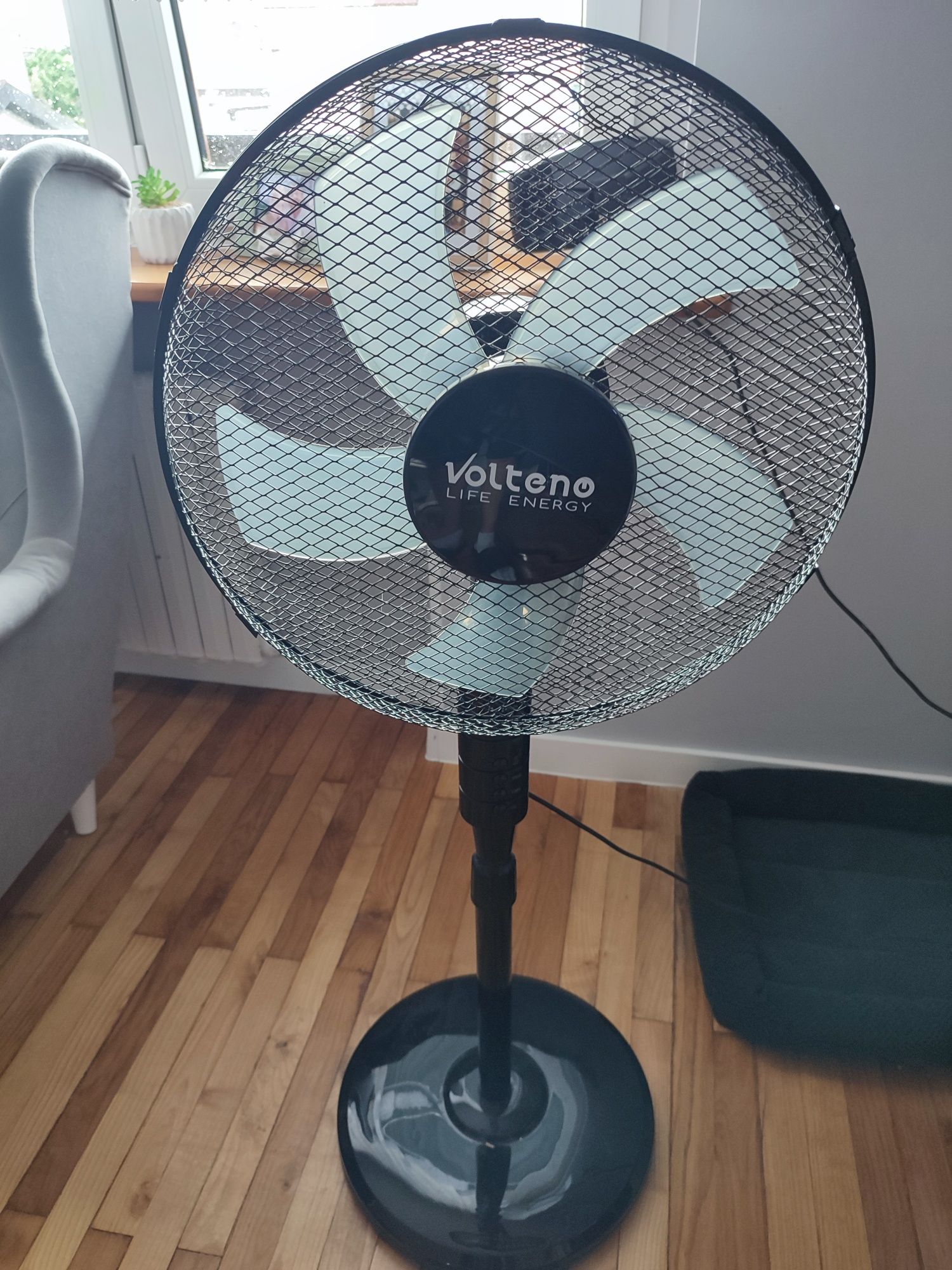 Wentylator podłogowy z pilotem Volteno 40W