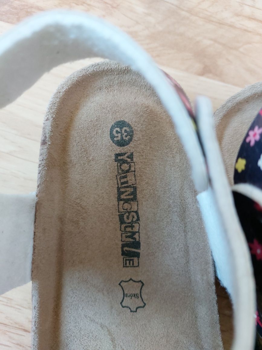 Nowe sandały dla dziewczynki rozmiar 34