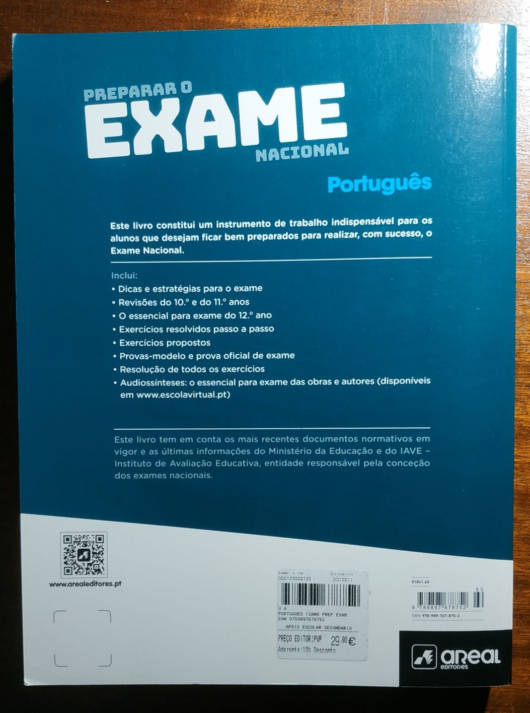 Livro Exame de Português 12°ano - 2023