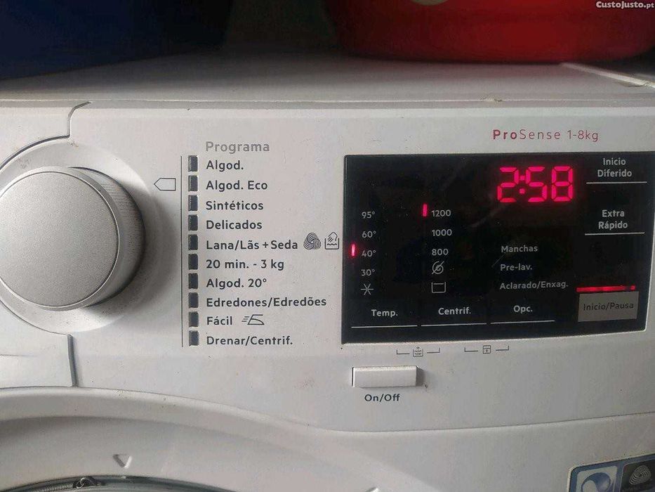 Máquina lavar roupa AEG 08 Kg  - para peças