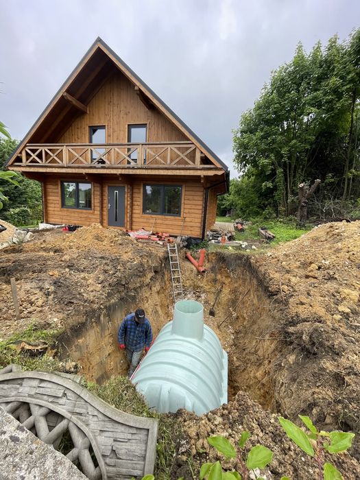 Zbiornik 7000 na szambo, ścieki, deszczówkę, włókno szklane, plastik