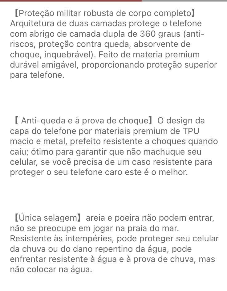 Capa iPhone 11 nova na embalagem