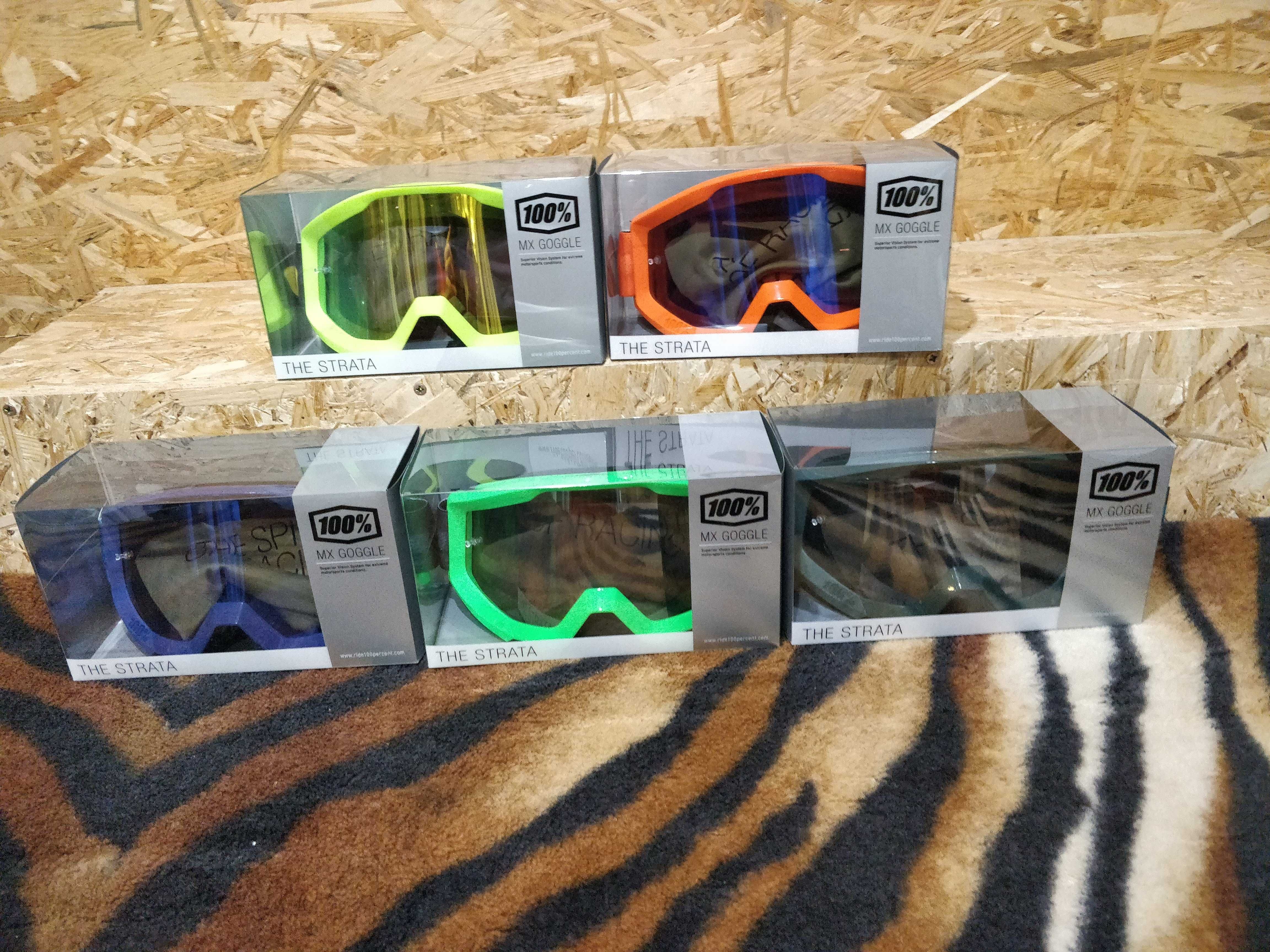 Маска 100% The Strata вело очки (fox 661 smith spy oakley)
