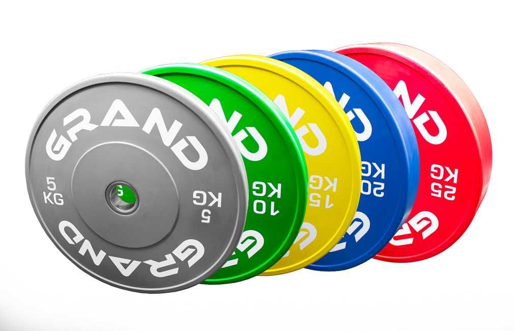 Obciążenie Bumper Kolorowe SET 150kg