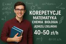 TANIE KOREPETYCJE: matematyka, chemia, biologia