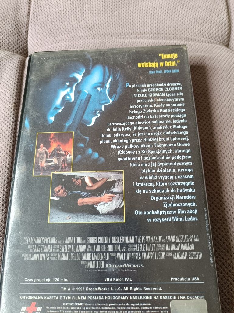 Peacemaker film video VHS