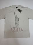Футболка Balenciaga Paris Statue Of Liberty S M Vanilla vetements
