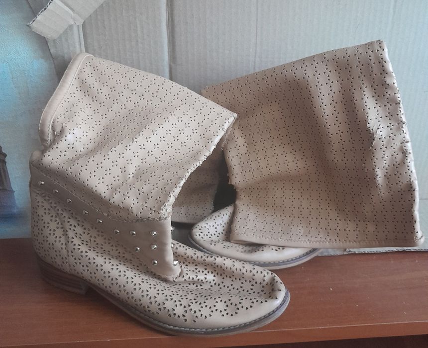 Сопоги кожа 36 размер